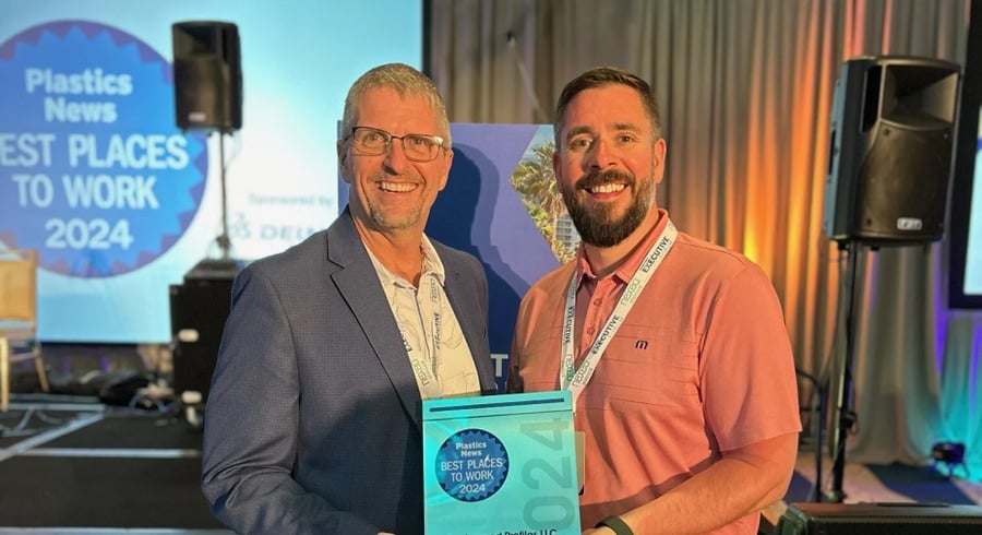 Plastic News names Engineered Profiles as one of the best places to work